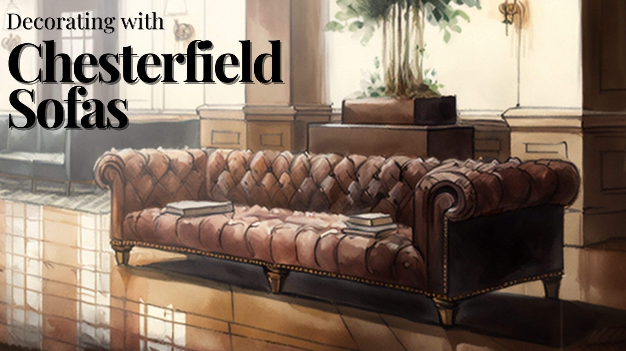 Decorating With Chesterfield Sofas - English Georgian America