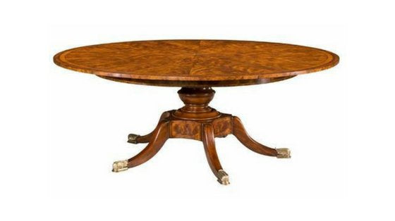 Top Designer Circular Dining Tables - English Georgian America