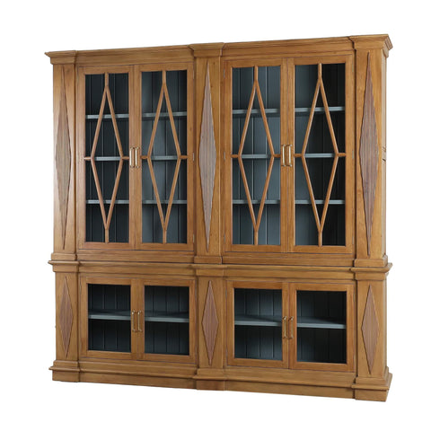 Large Neoclassic Wooden Bookcase - Homburg Interior