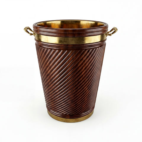 Large Irish Style Antique Peat Bucket