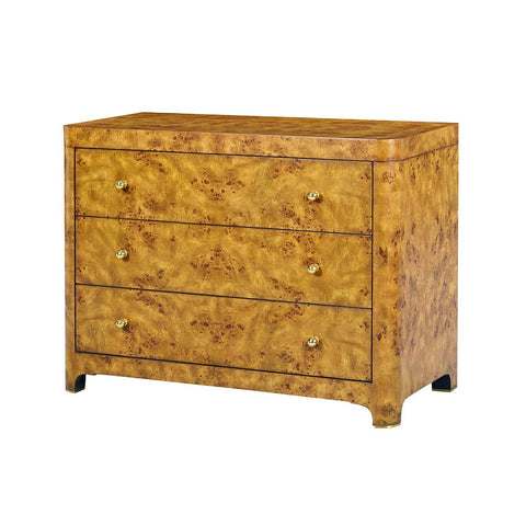 Art Deco Burl Chest