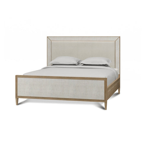 English Coastal Modern King Bed