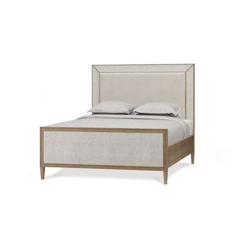 English Coastal Modern Queen Bed