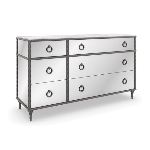 French Marble Top Dresser