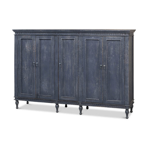 French Provincial Directoire Style Chateau Credenza