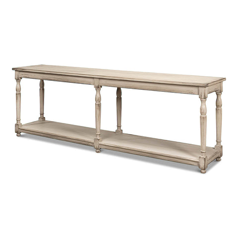 French Provincial Long Console
