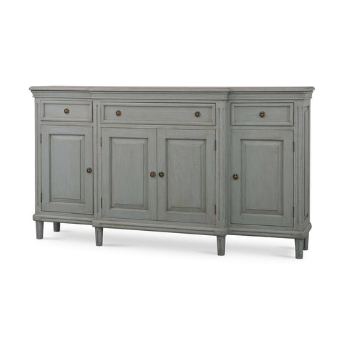 French Provincial Style Credenza - Charleston Grey