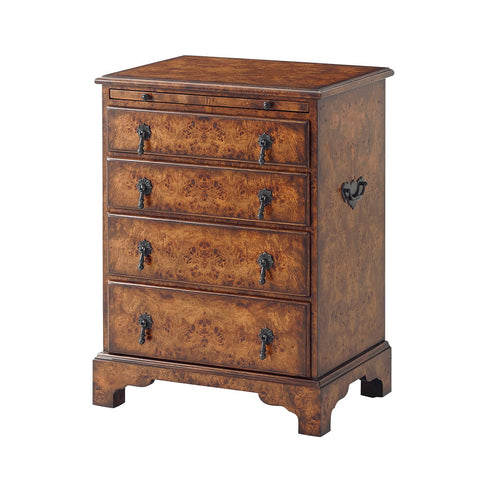 George I Burl Nightstand