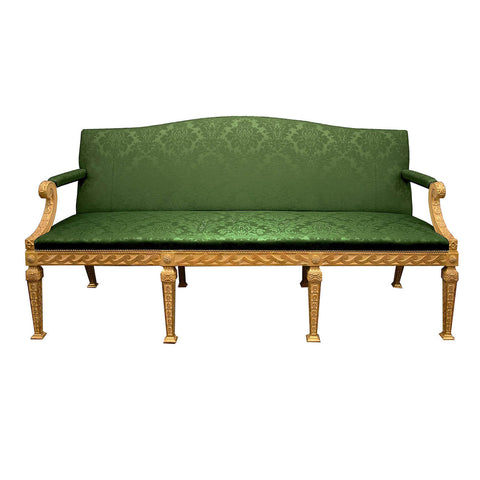 George II Style Carved Settee