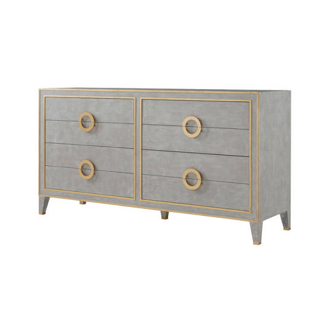 Gustavian Grey Painted Dresser