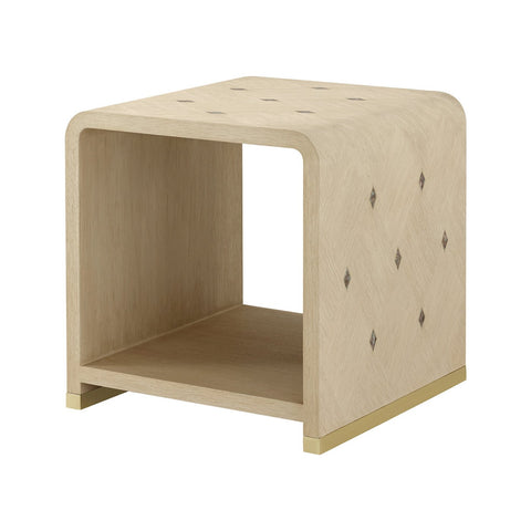 Hollywood Regency Waterfall Side Table
