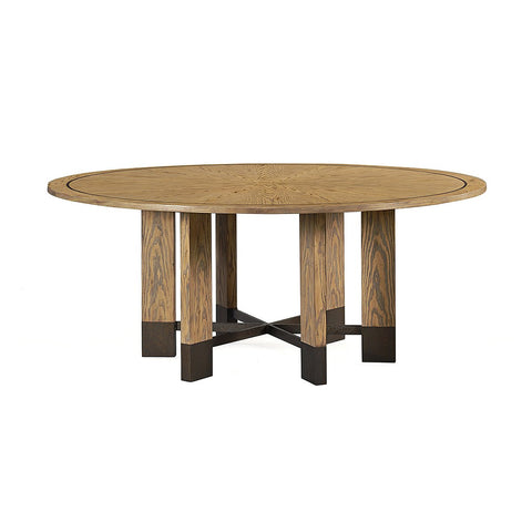Industrial Modern Round Dining Table