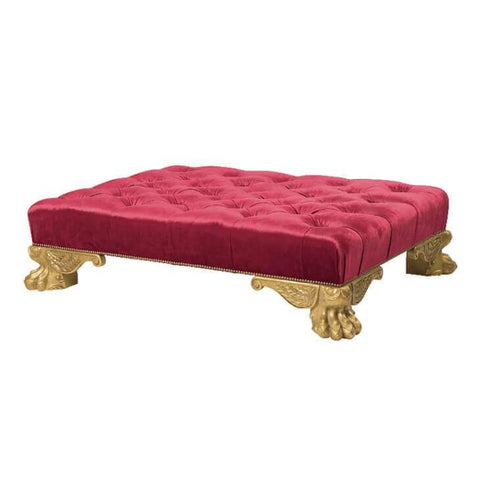 Irish Regency Oversized Ottoman
