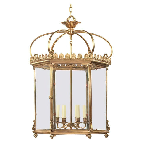 Large Georgian Hexagonal Lantern