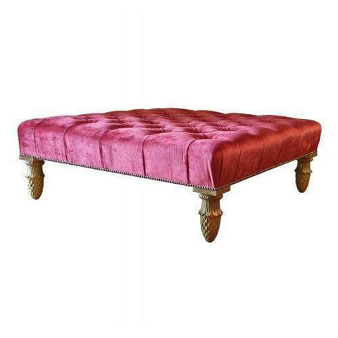 Large Regency 'Pavilion Pineapple' Ottoman