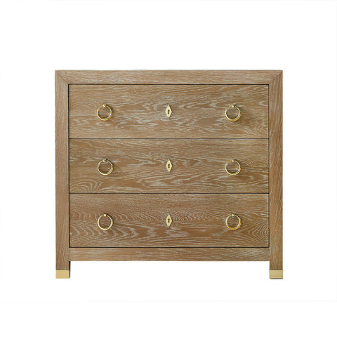 Light Oak Modern Chest of Drawers
