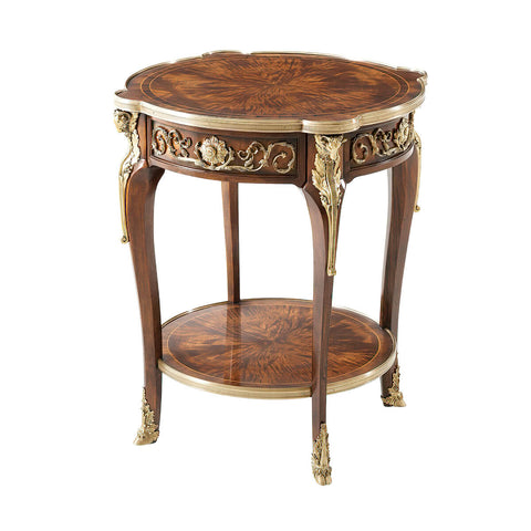 Louis XV Mahogany Lamp Table