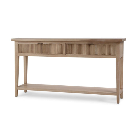 Mid Century Console Table – Natural Sandbar Finish