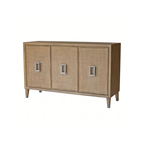 Mid Century Modern Cerused Credenza