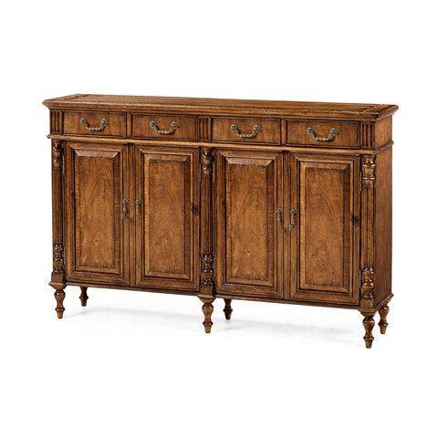 Narrow Walnut Sideboard