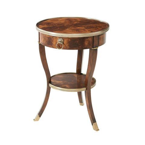 Neo Classic Round End Table