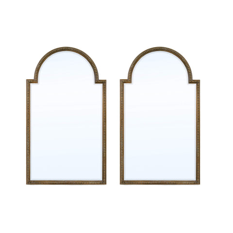 Pair of Queen Anne Style Mirrors