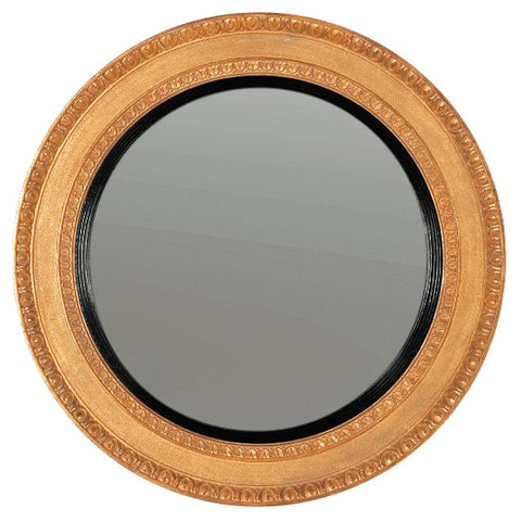 Regency Convex Mirror with Egg and Dart Molding