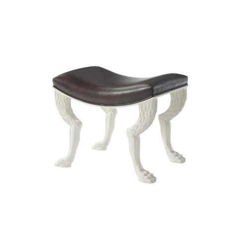 Regency Lion Paw Foot Stool