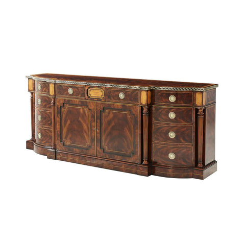 Regency Mahogany Credenza