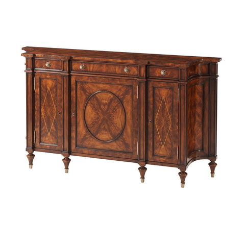 Regency Mahogany Side Cabinet