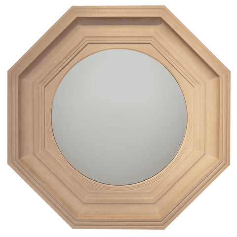 Regency Style Octagonal Convex Mirror