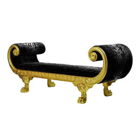 Regency Style 'Pavilion' Carved Daybed