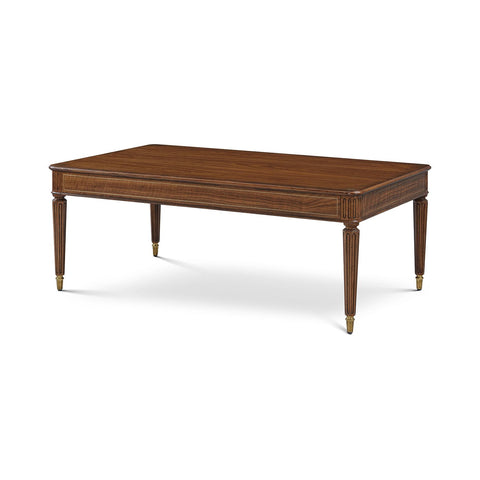 Regency Style Rectangular Cocktail Table