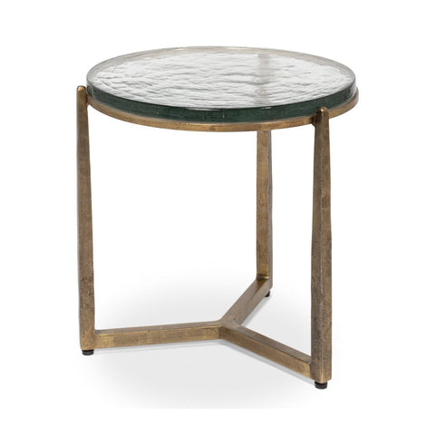 Round Contemporary End Table - 23"
