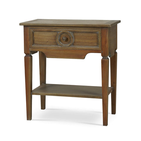Rustic Rectangular End Table