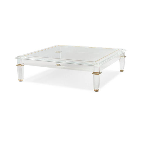 Square Acrylic Coffee Table