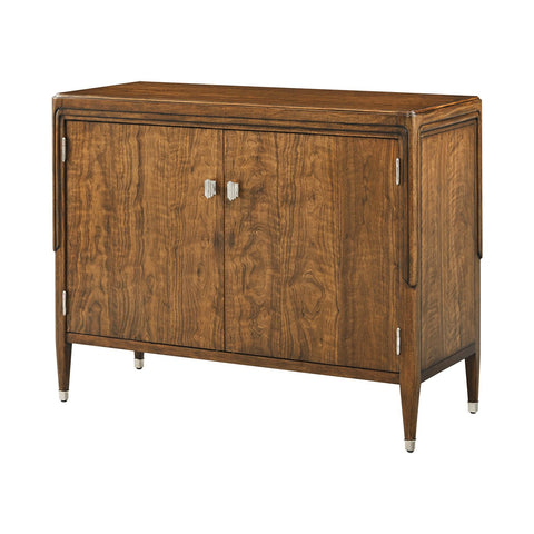 Walnut Art Deco Cabinet