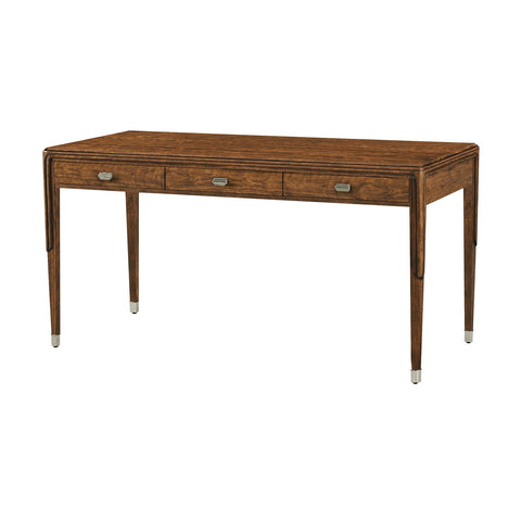 Walnut Art Deco Desk