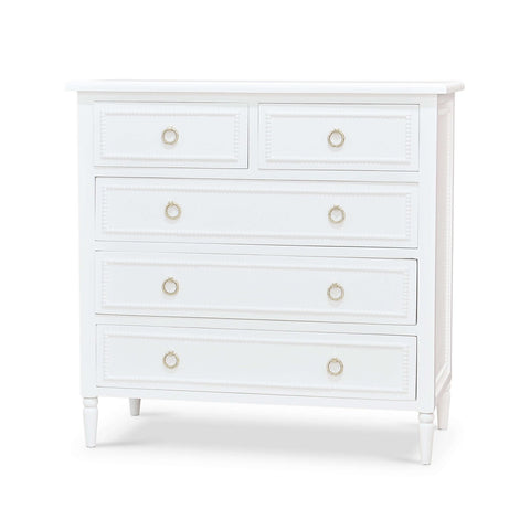 White Painted Antique Chest of Drawers