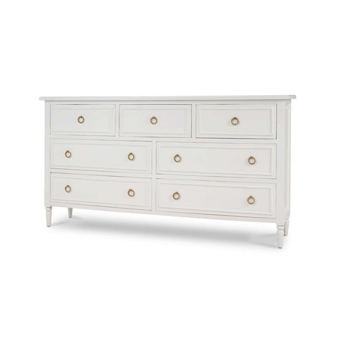 White Painted Antique Dresser