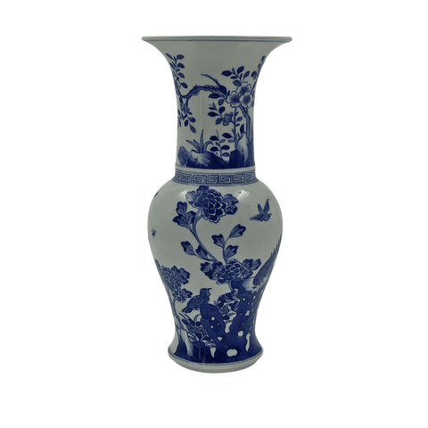 Chinese Blue and White Small Baluster Vase