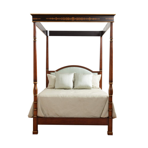 Regency Poster Bed with Canopy, Cal King