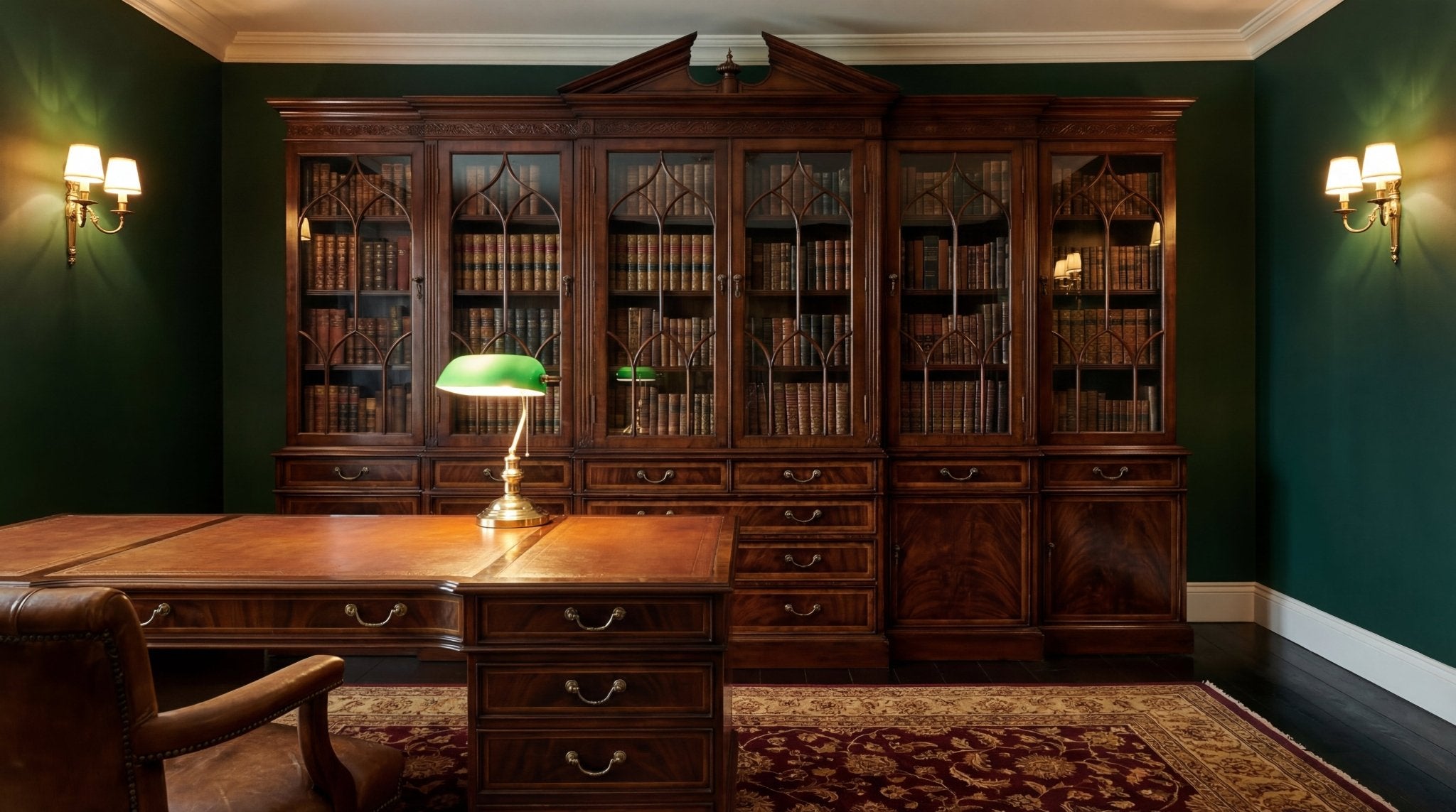 Dark Academia at Home: Building a Mahogany Library That Actually Means Something - English Georgian America