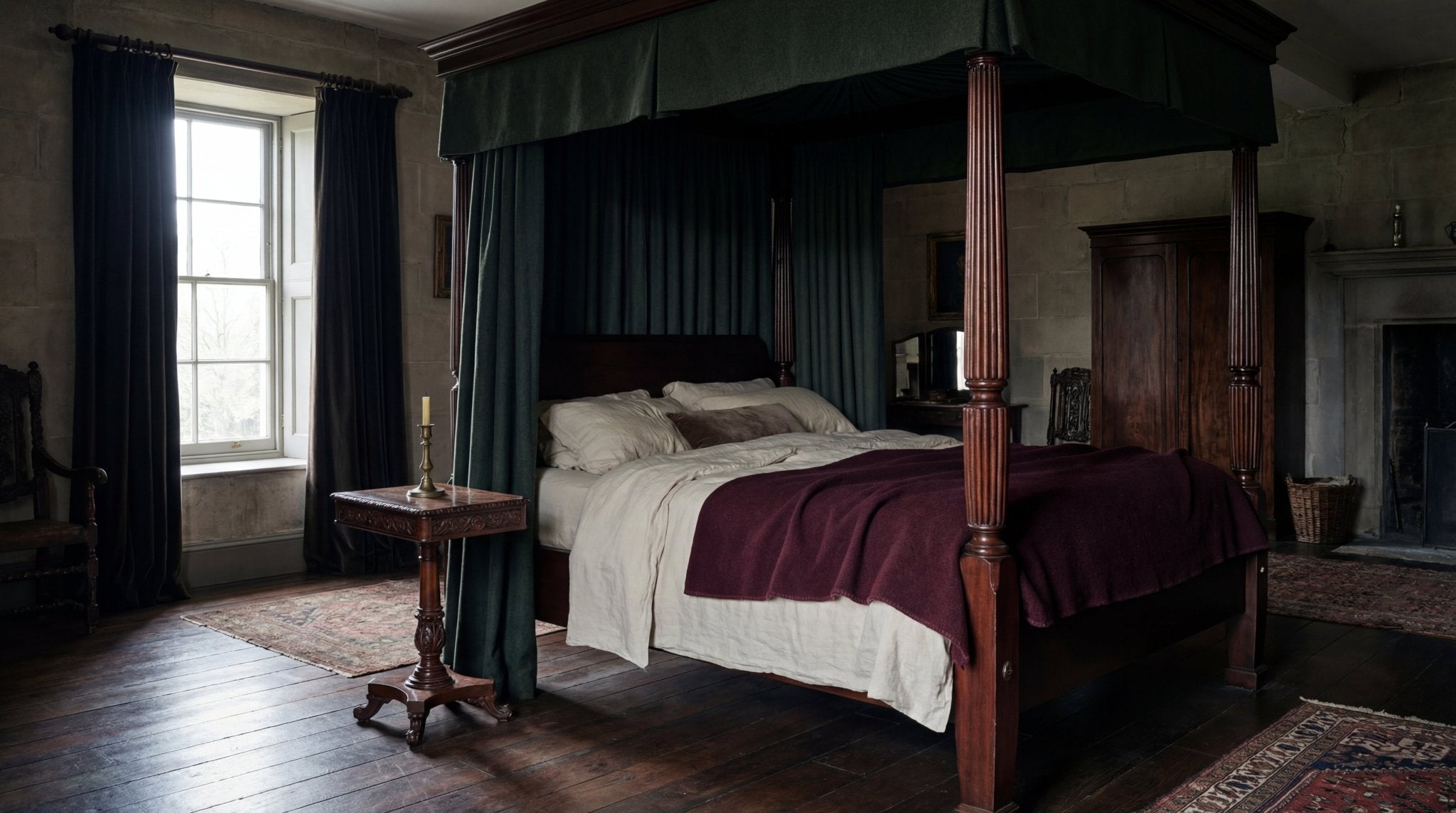 The Wuthering Heights Interior: How to Design a Dark, Romantic Georgian Room - English Georgian America