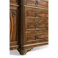 English Traditional Sideboard with Brass Inlay
