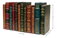 Rebound Leather Book Set in Mixed Colors, Set of 12 - view 13