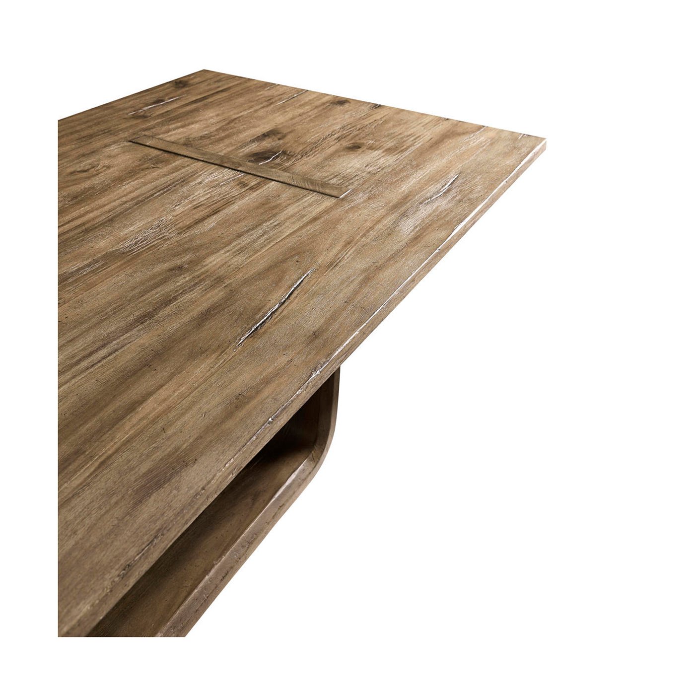 Close-up of tabletop corner and texture detail.