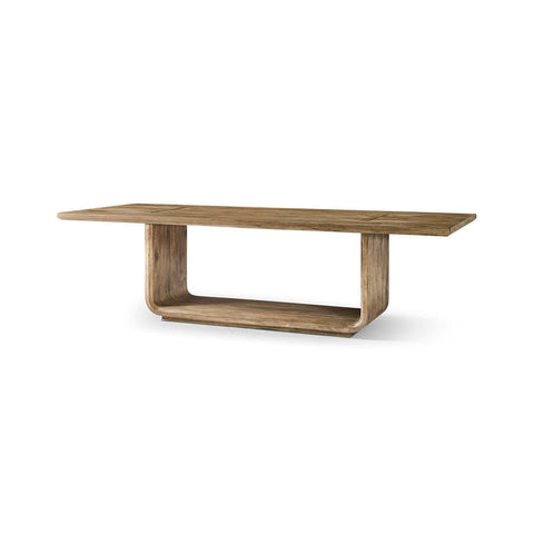 108" Rustic Modern Wood Dining Table