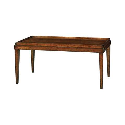 Small Country Wood Coffee Table