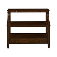 Country Accent Table with Storage, view 2